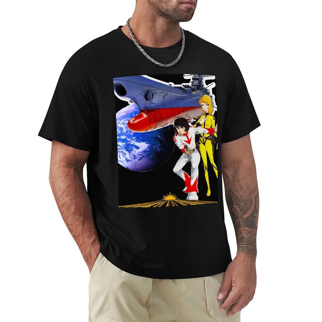Star Blazers Tshirt Work Duty Casual Tshirt