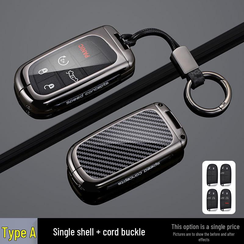 Ersatzschale für Dodge Journey, Jeep Grand Cherokee und Chrysler Smart Key Fernbedienung.