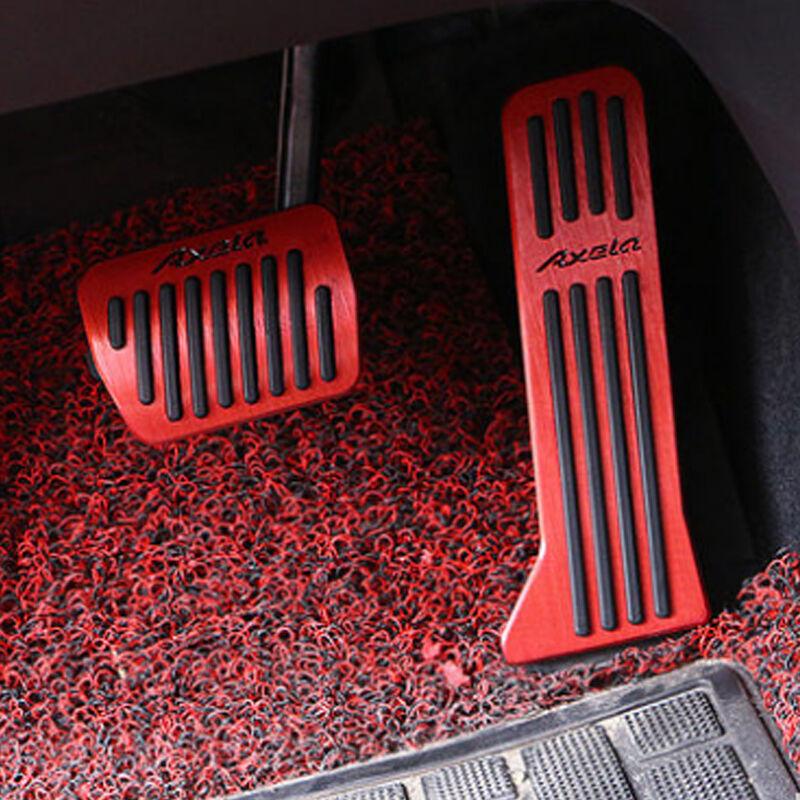 Accelerator mașină din aluminiu Combustibil Frână Ambreiaj Pedală Rezidere pentru picioare Capac pentru pedală pentru Mazda 3 Axela BM 2014 2015 2016 2017 2018