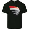 Gekräuselte Jemen Flagge Jemen Tag Fußball Kinder T-Shirt Kinder