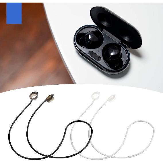 Create idea 2pcs Wireless Earphone Silicone Anti-Lost Strap Compatible with Galaxy Buds/Buds Plus Headphone Straps Earphone Anti-Lost Strap Hanging