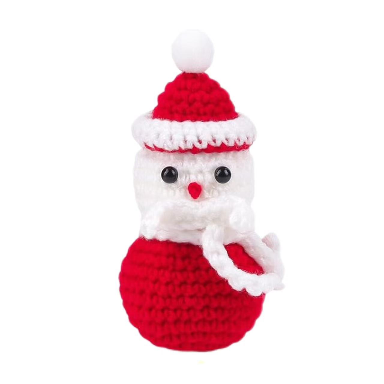 

Small Handmade Christmas Tree Crochet Decoration Merry Inspirational Cheer Up Gifts For Sister Friends Mom Grandma Christmas Gifts
