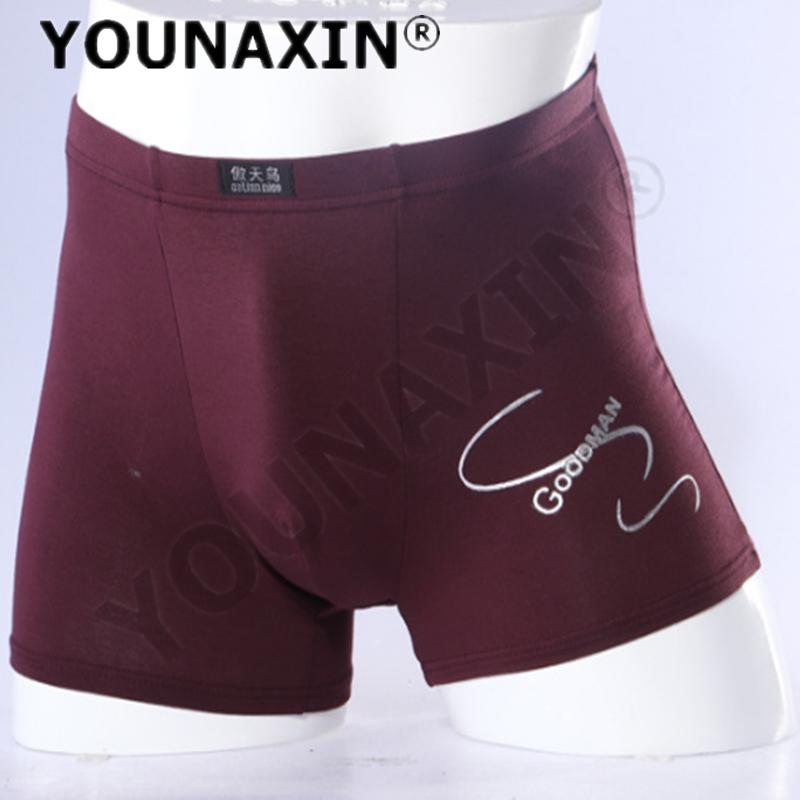 Modální pánské spodní prádlo Boxerky s potiskem Kalhotky pro mládež Prodyšné módní chlapecké spodní prádlo L XL 2XL 3XL