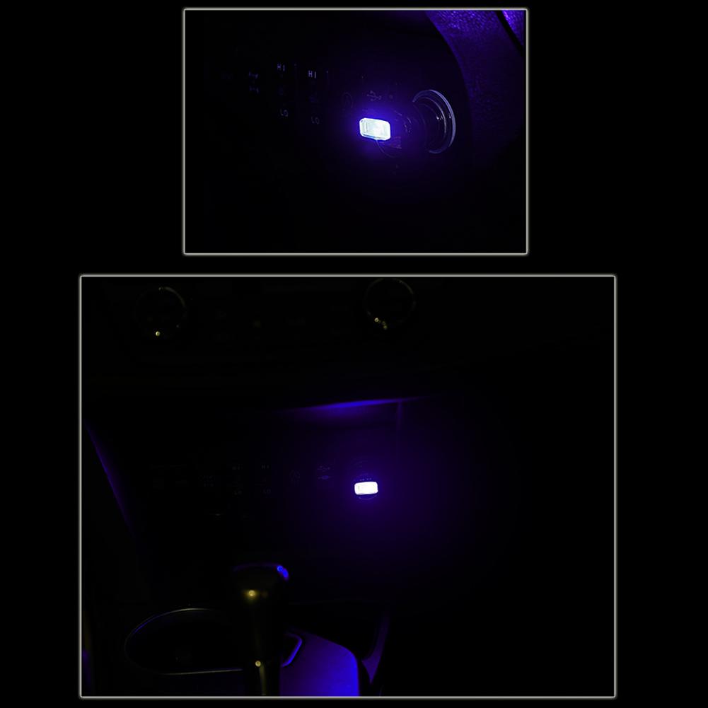 Car Yours Baby USB LED Car Auto Atmosphere Lightative Interior Lighting Ambient Lamp
