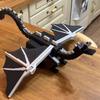 Mineworld Ender Dragon Articulated Action Figure 3D Printed Poseable Model Toy Assembled Game Figurine Desktop Decor Gamer Gifts