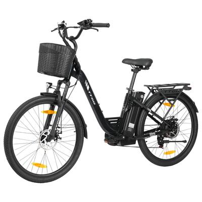 TTGO C2 Pro Stadtrad für Pendler Elektrisches Fahrrad 36V18AH Akku 26 Zoll Mountainbike-Reifen 25KM/H Höchstgeschwindigkeit E-Mountainbike