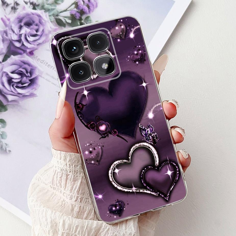 For Xiaomi Mi 14T Pro Case Cute Cat Fashion Painted Cover Soft Silicone Phone Case For Xiaomi 14T Pro Mi14T 5G Back Cover Bumper