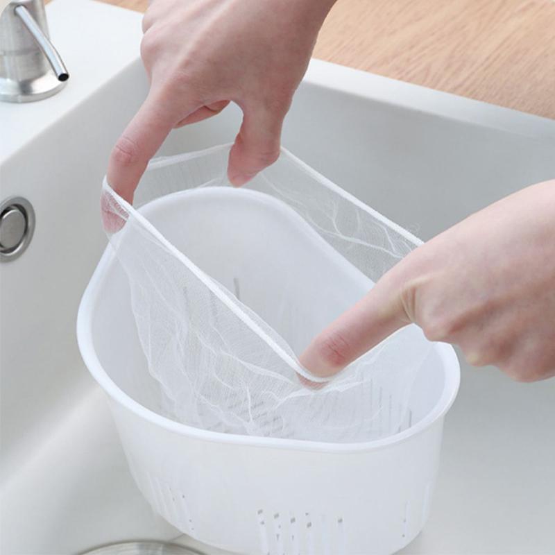 100/200Pcs Disposable Kitchen Sink Filter Bag Anti Clogging Filter Sewer Drainage Household Kitchen Bathroom Cleaning Tool
