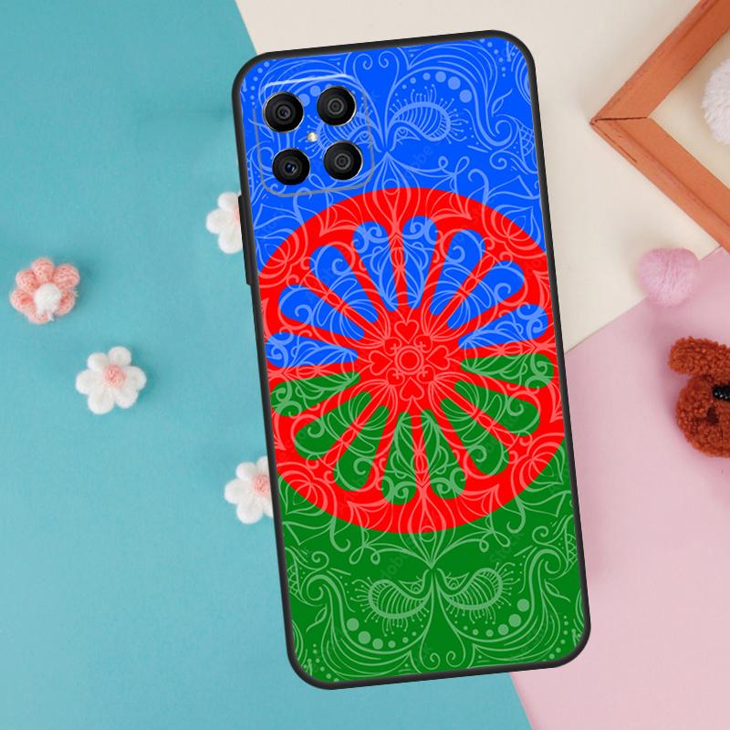 

Gypsy Romani Roma Flag Case For Honor 200 Pro 50 70 90 X9a X8a X8 X9 X8b X9c X9b Honor Magic 7 5 6 Lite Pro Cover Honor X8b