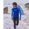 Men's Long-Sleeve Rash Guard Swim Shirt