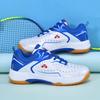 New Professional Badminton Shoes Men and Women Couples Breathable Cushioning Lightweight Non-slip Table Tennis Training Shoes