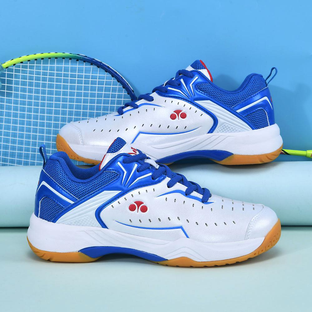 New Professional Badminton Shoes Men and Women Couples Breathable Cushioning Lightweight Non-slip Table Tennis Training Shoes
