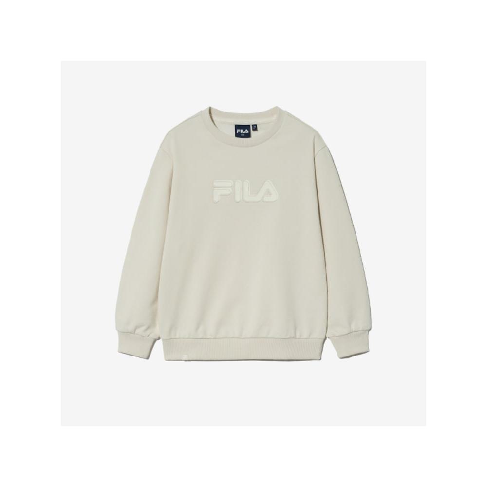 

[fila Kids] Basic Linear Sweatshirt Fk2pog3101x Ecr q0zFk2pog3101xEcr ECRU/120