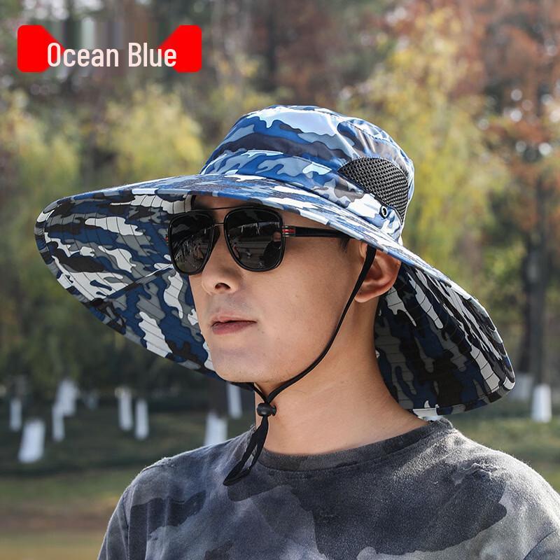 Unisex Outdoor Wide Brim Sun Hat