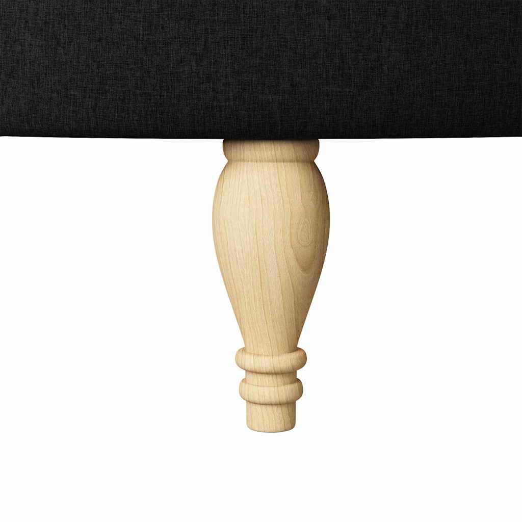 Black Sleeper Armchair 56.5 X 70 X 110 Cm Fabric