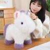 cute dreamworld unicorn plush Toy Cartoon Animal unicorn Pink Purple Plush Doll Home Decor Gift Kids