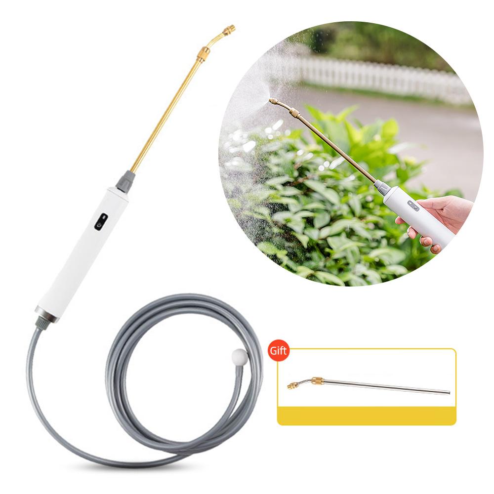 Różdżka do podlewania ze stali nierdzewnej z możliwością regulacji 3 strumieni i łatwą obsługą jednym kliknięciem, elektryczna