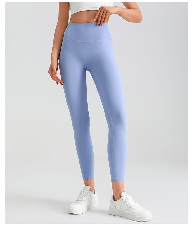 High-Waist Yoga-Leggings mit Schnelltrocknung und Unsichtbarer Naht für Damen