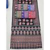 Regal Charm Redefined – Ajrak Digital Print Crap Silk Saree