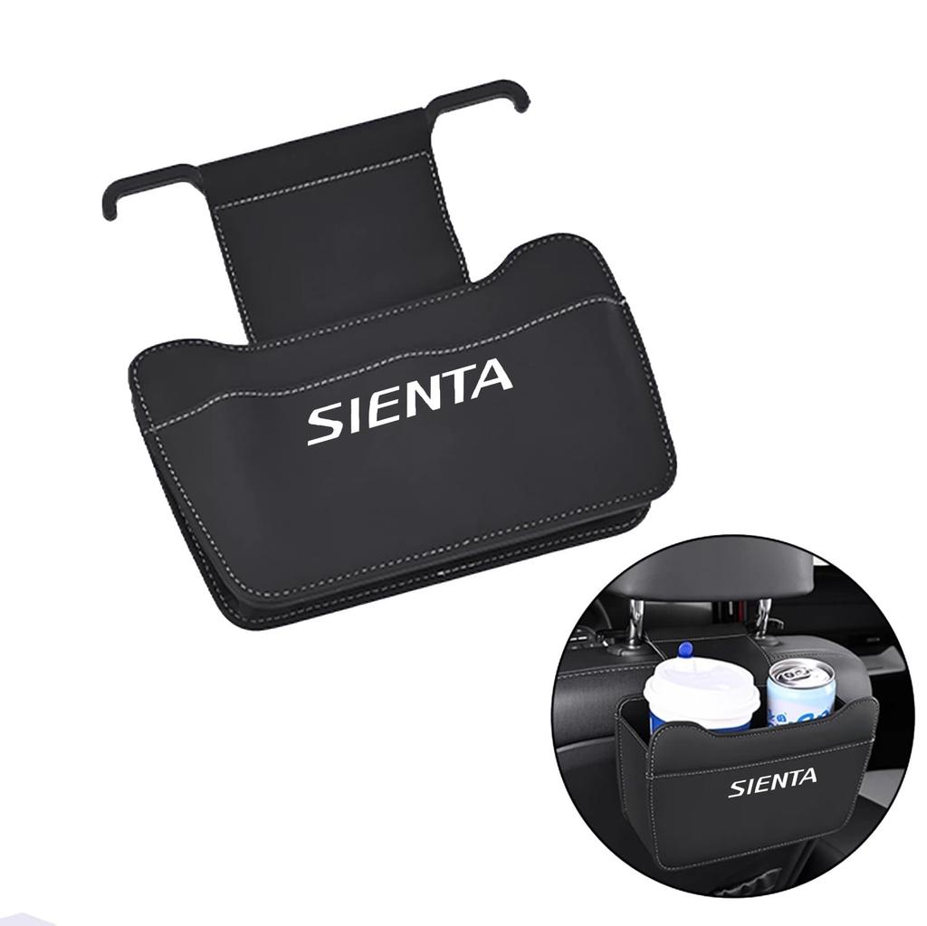 SIENTA 2025 Model Seat Back Pocket, Car Storage Pocket, Foldable, Upgrade Model, Waterproof, Abrasion
