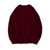 Solid Color Korean Style Fleece Sweatshirt: Women's Loose Casual Autumn/Winter Top & Student Couple Outfit.