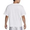 Nike Comfortable Soft Pullover Short-Sleeve T-Shirt for Men In White