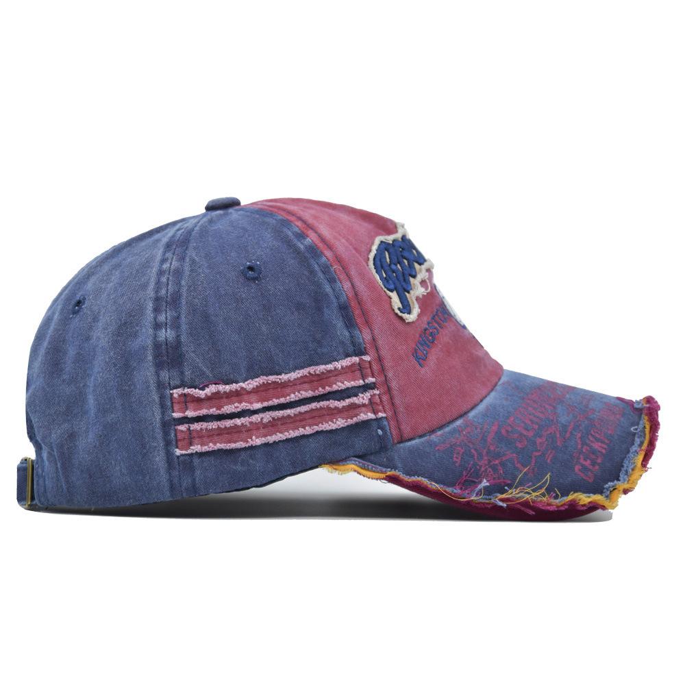 Unisex Washed Denim Baseball Cap High Quality Sports Hats Summer Hat Cap For Men Women 1969 Letter Streetwear Cap