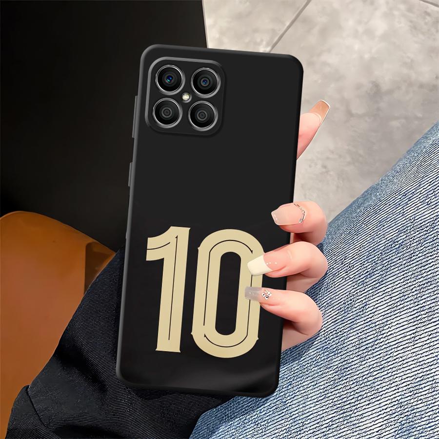 Football Numbers Case for Honor 90 Magic5Lite X6 X5b X8 70 X7 X9a 200 400 Lite 8X Funda Phone Cover