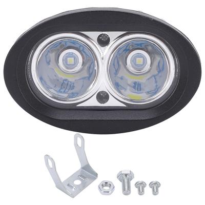 4in 20W LED Dual Head Driving Light Spotlight Fog Lamp for Car Truck ATV Boat Motorcycle Black