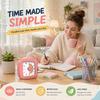 Timer Visivo Scolastico per Bambini con Luce Notturna Cronometro Digitale Timer Pomodoro per Cucina e Uso Domestico3