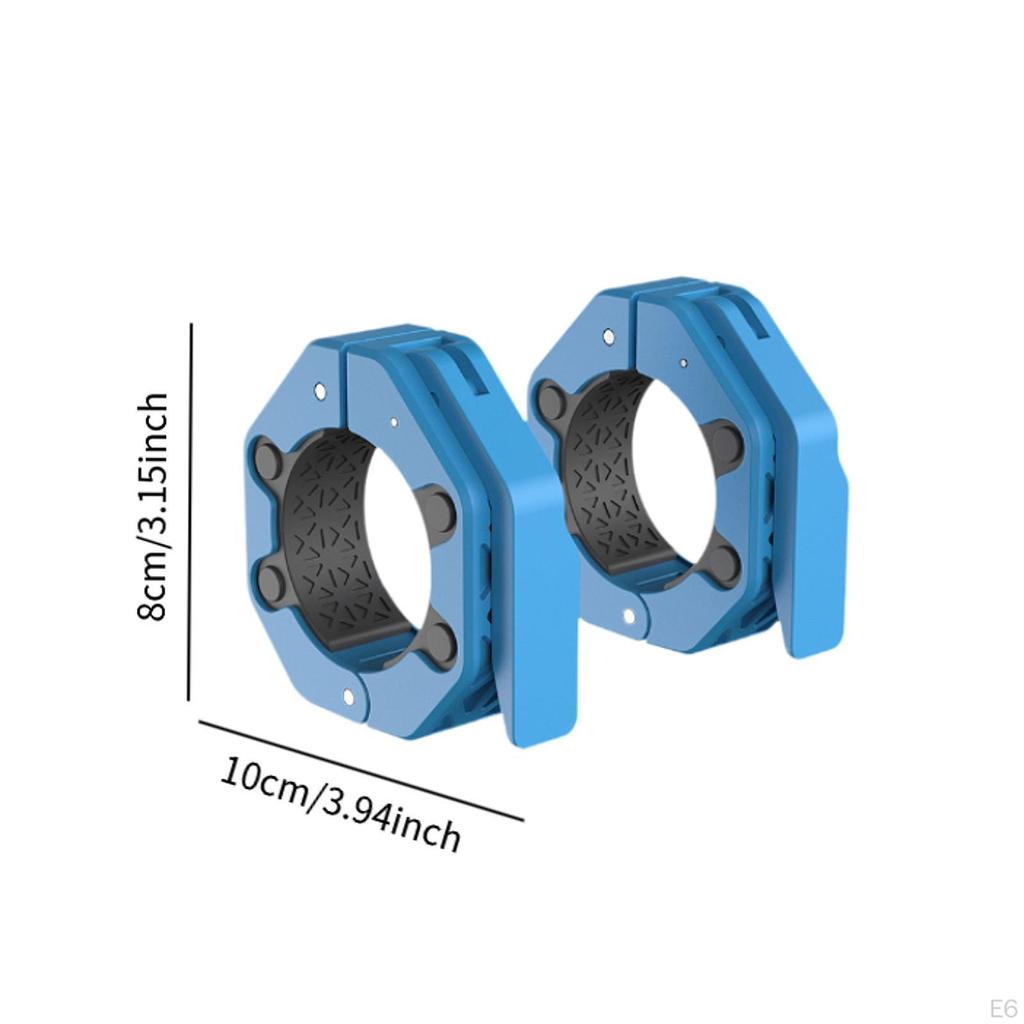 2 Clips Joc pentru Bară de Greutăți Antrenament Acasă