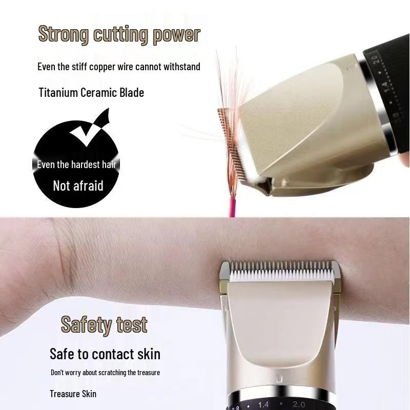 Professional Electric Pet Hair Clipper for Dogs & Cats