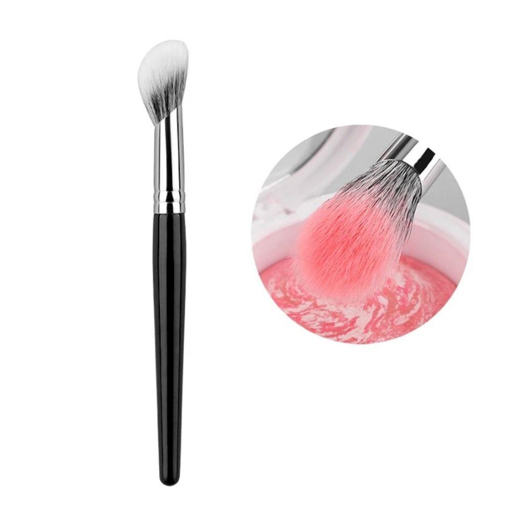 Goat Hair Bevel Blush Make Up Brushes High Quality Contour Makeup Brushes  Face