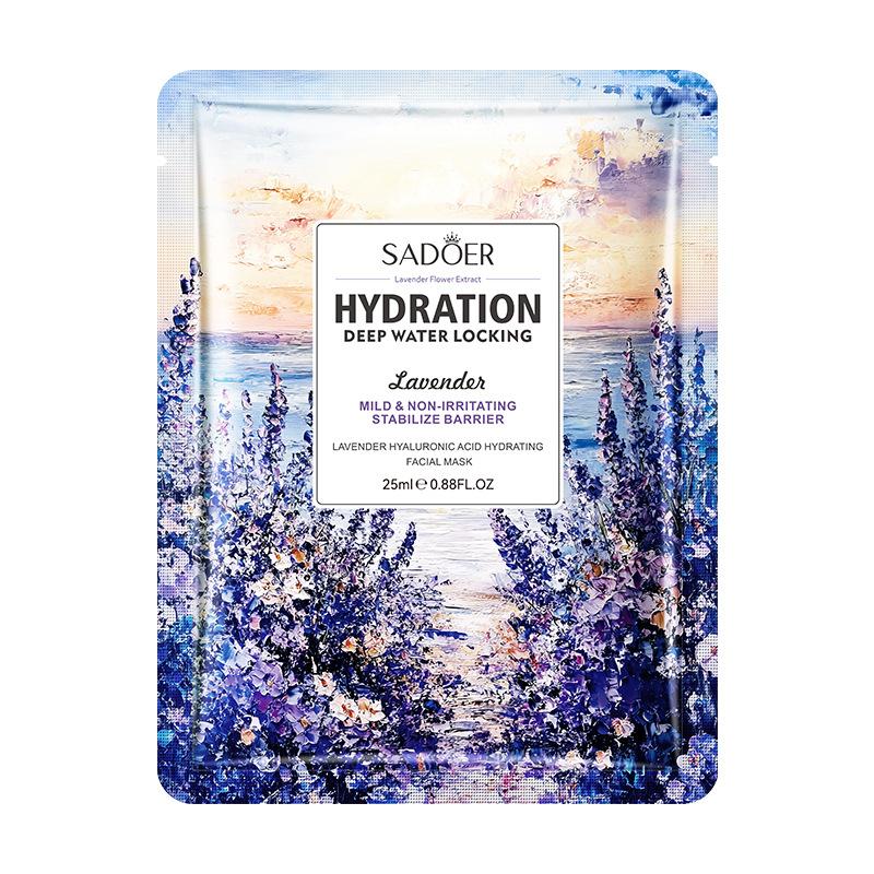 5PCS Rose Vitamin C Moisturizing Mask 25ml Hydrating Moisturizing Mask Skin Care Products
