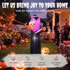 6 Ft Halloween Inflatable Headless Skeleton Blow Up Halloween Skeleton Decoration With Led Lights For Indoor Outdoor