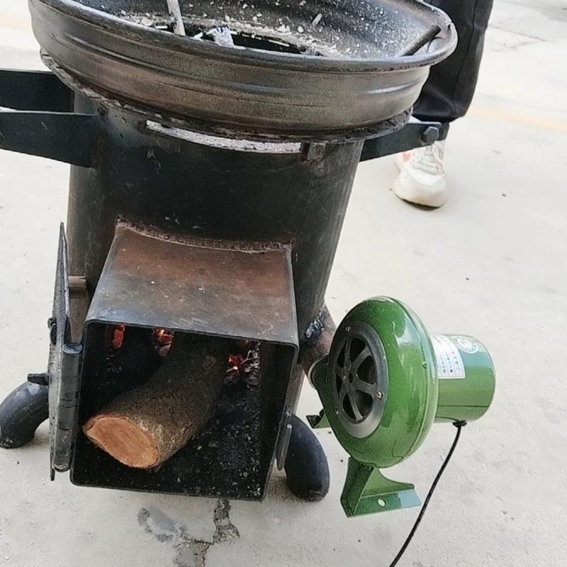 Electric Blower Ventilation Equipment Fit for Forging Blacksmithing Coal Fan With Air Flows Metalworking Air Blower Tool
