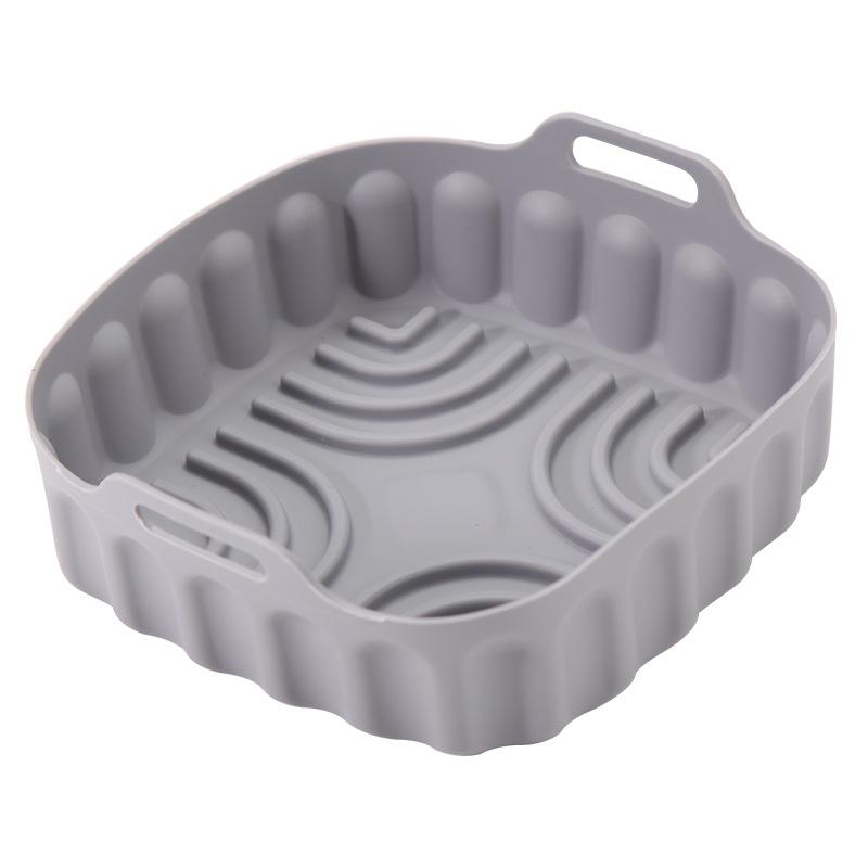 

Пищевой силиконовый противень для фритюрницы, высокотемпературный силиконовый толстый противень для выпечки, противень для выпечки тортов и пиццы, антипригарный противень