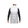 Nike Logo Printed Color Block Warm Stand Collar Sports Down Vest Men Vests White DD6818-100