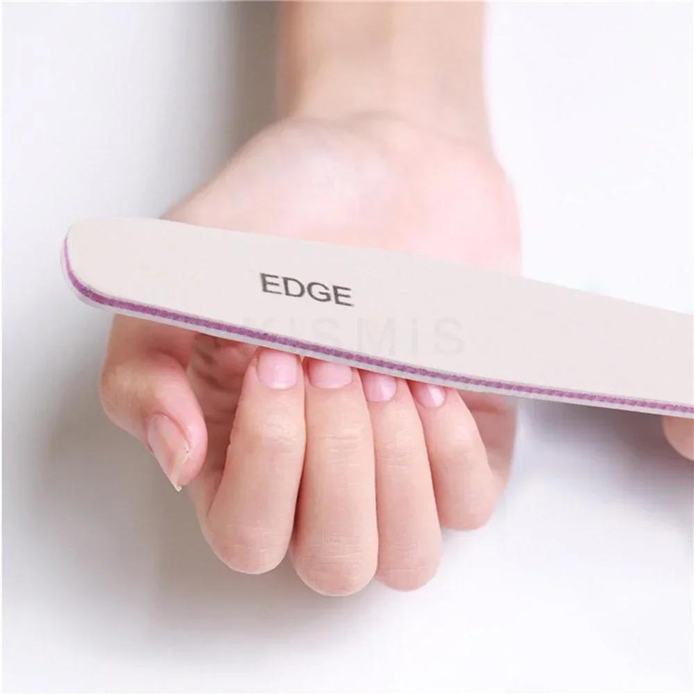 6Piece Round Corner Nail Buffer Set Practical Nail Polishing Files Sandpaper Manicure Pedicure Tool