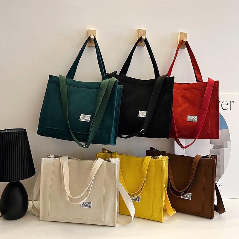Women's bag, corduroy  new small square bag bag trendy handbag single shoulder oblique bag