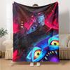 1pc KPop Demon Hunters25 Blanket, Gift, for Men and Women, Soft Blanket, Good for Sofa Bed Couch Travel, Lightweight Flannel Blanket