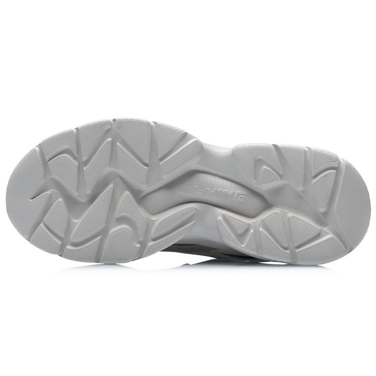 Li Ning Low Top Running Shoes Classic Casual Women Sneakers Gray Blue Yellow AGCR166-3