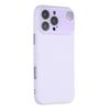 For iPhone 16 Pro Case Large Camera Window Liquid Silicone Aromatherapy Phone Cover