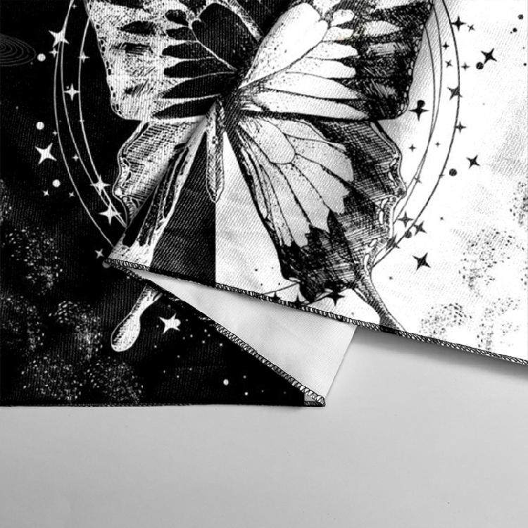 Tapestry Butterfly Moon Phases Tablecloth Bedroom Decorative Background Cloth