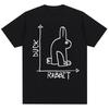 Funny Rabbit Duck Design Meme T Shirt Fashion Men Women Humor Cute Short Sleeve Oversized 100% Cotton Casual T Shirts Streetwear