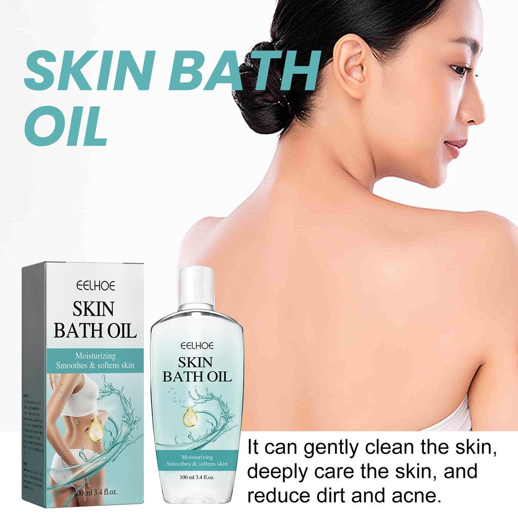 Body Bath Oil Skånsom rengjøring Fuktighetsgivende Smooth Care Hud For Kroppspleie
