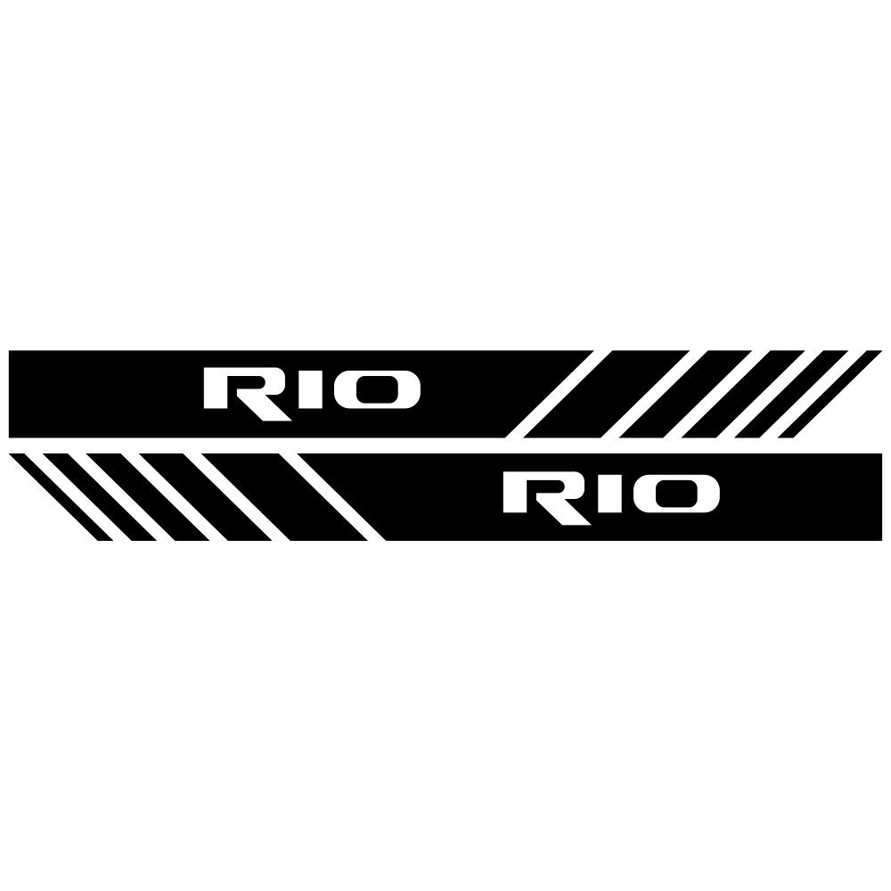 2 ks Stylový zadní zrcátko auta Dekorativní odznak Autopříslušenství Pro Kia Sportage Rio Sorento Soul Picanto Optima Ceed