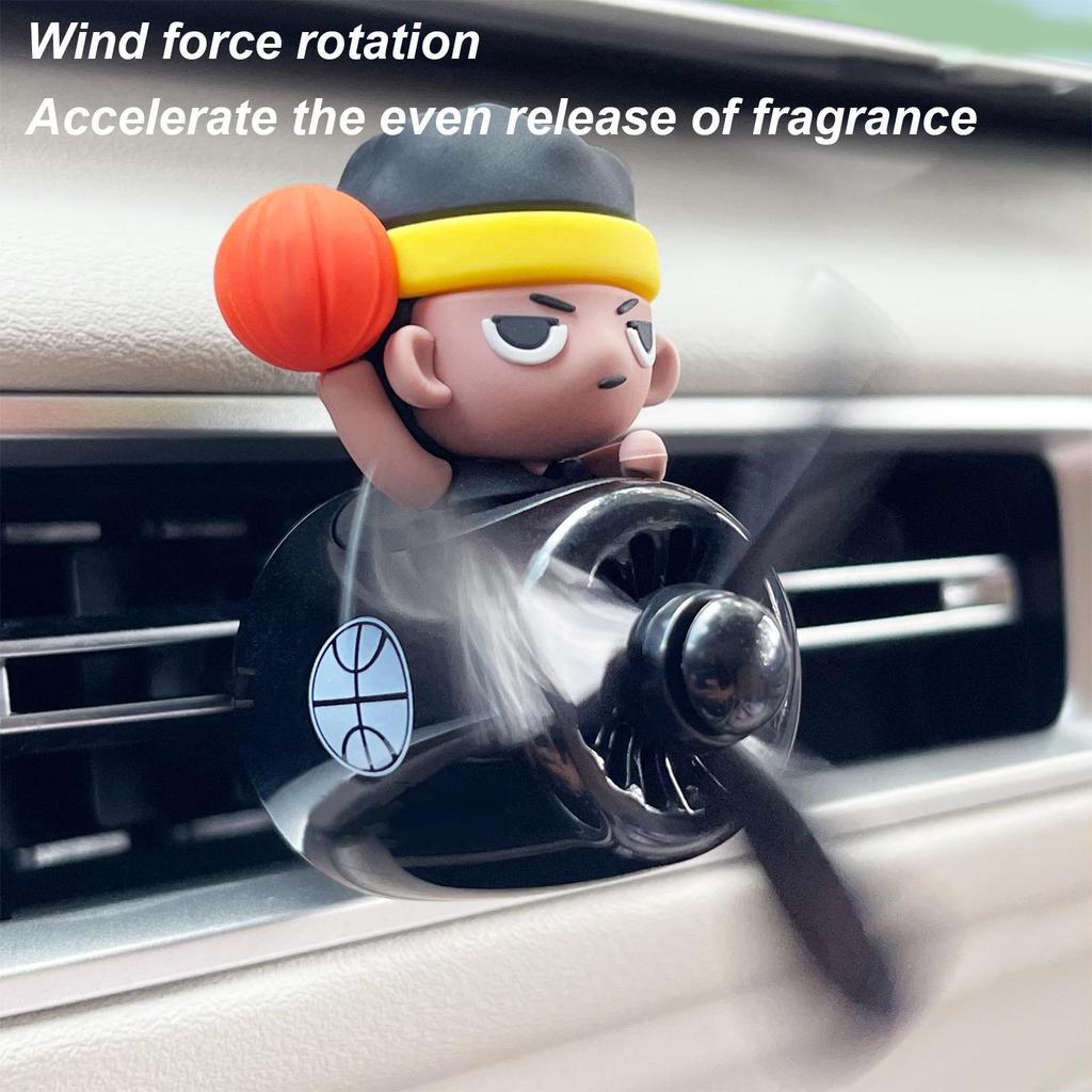 Vent Clips Air Freshener Funny Vent Air Fresheners For Vehicles Long-Lasting Scent Fragrance Diffuser Odor Eliminator For Auto