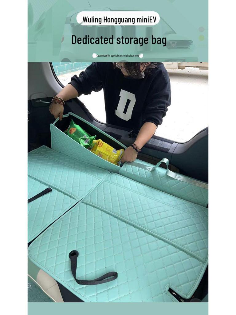 ארגונית תא מטען Bestune Pony Car: תיק פנימי לאחסון וכבל טעינה