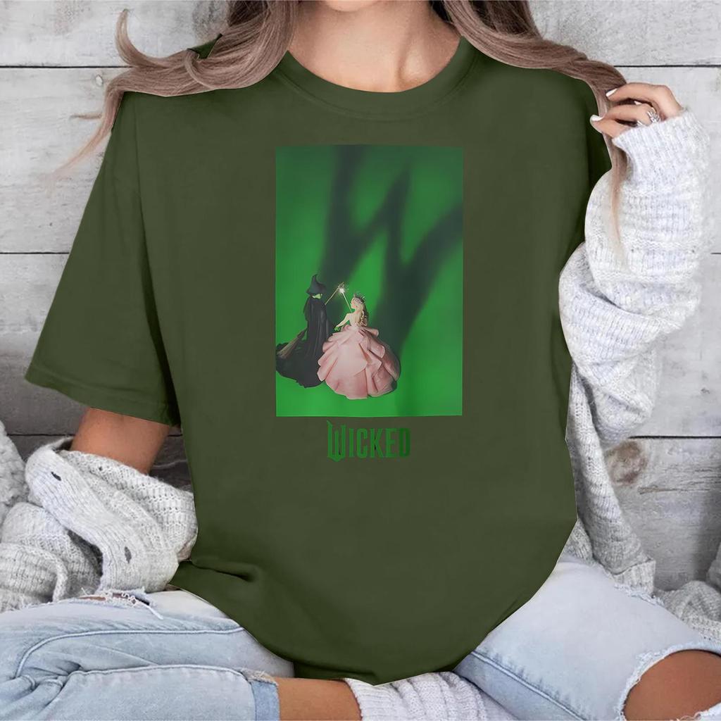 Women's Fashionable And Casual Long Sleeve Printed Short-Sleeved Top